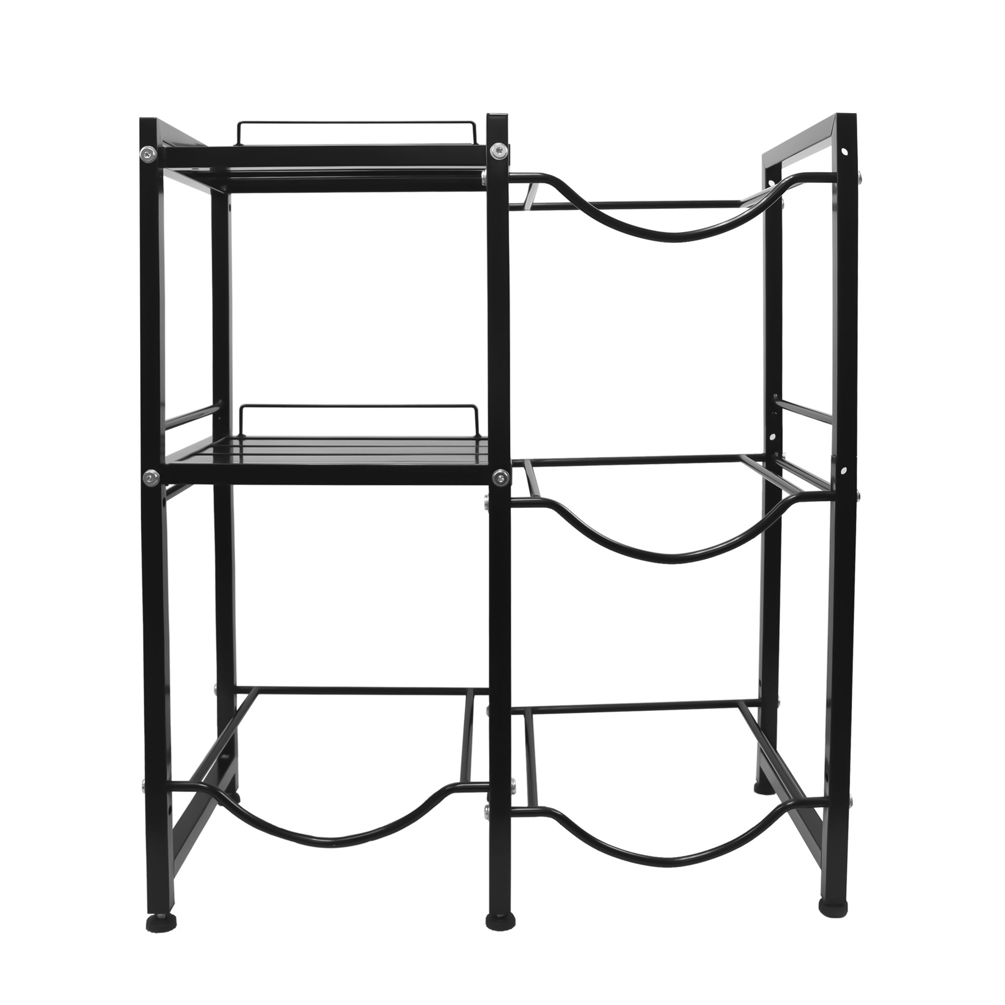 Estante con Repisas para 4 Garrafones – Soporte Metálico Resistente para Agua en Hogar u Oficina