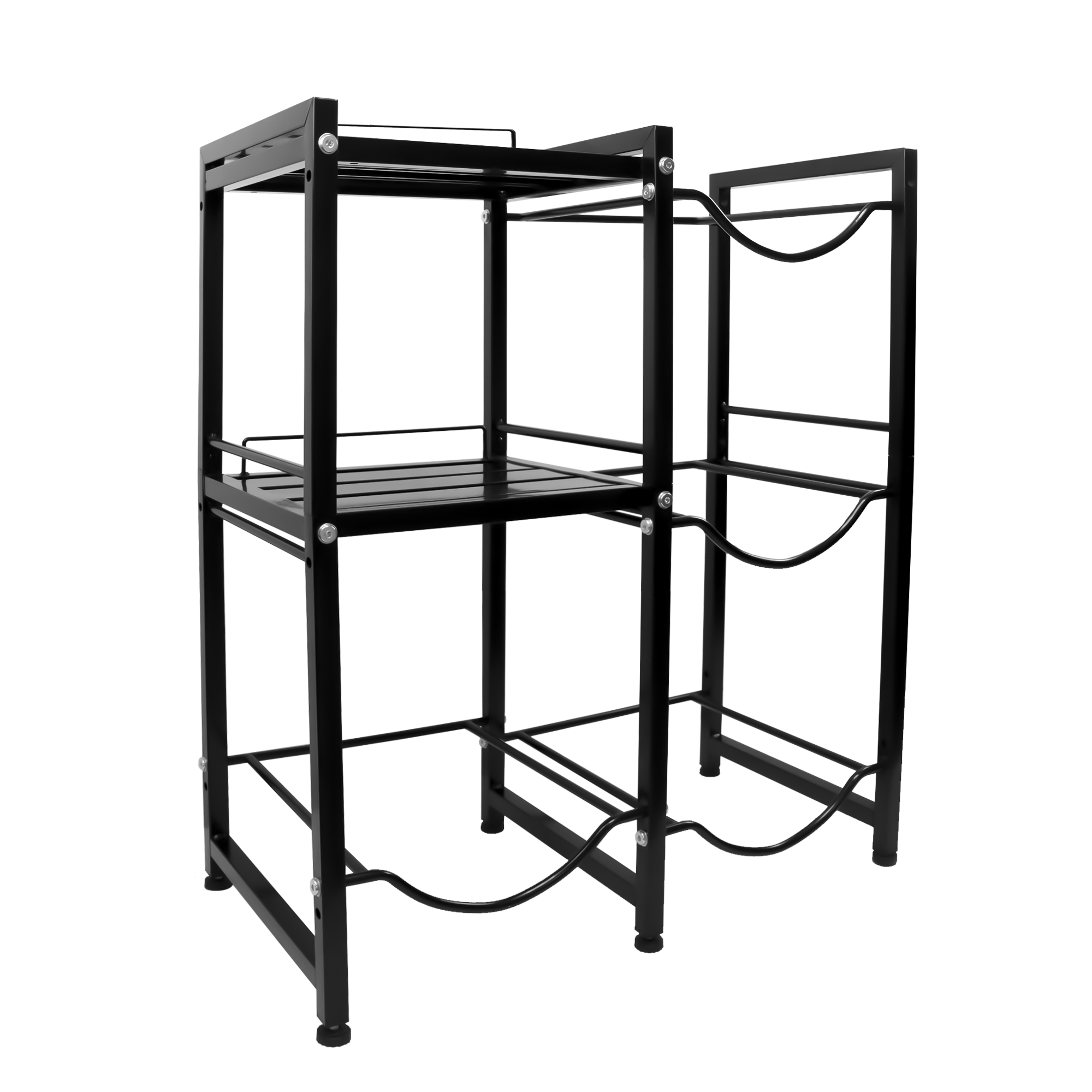 Estante con Repisas para 4 Garrafones – Soporte Metálico Resistente para Agua en Hogar u Oficina