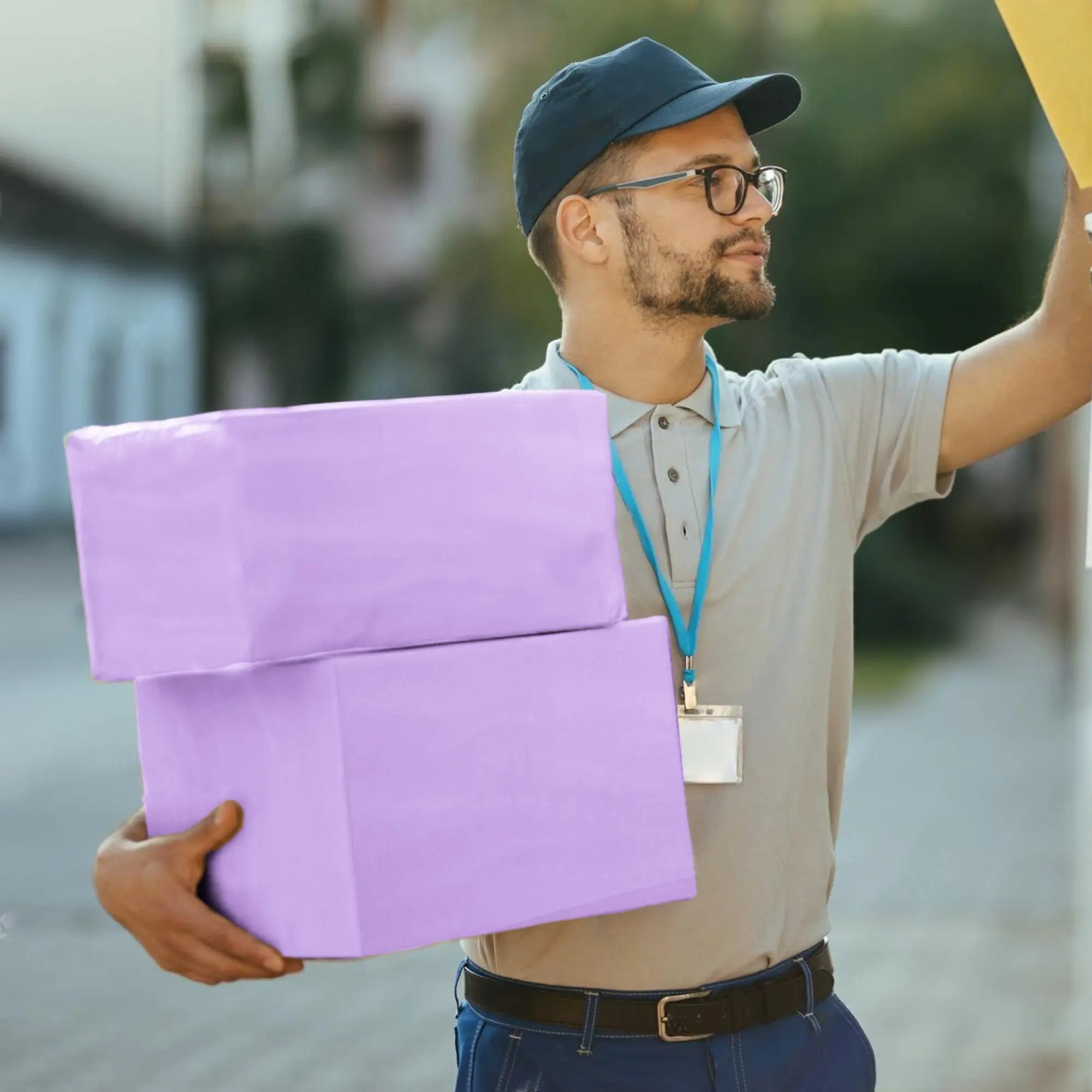 100 Bolsas Sobres de plástico para envío 38*52 cm MU:4LIFE