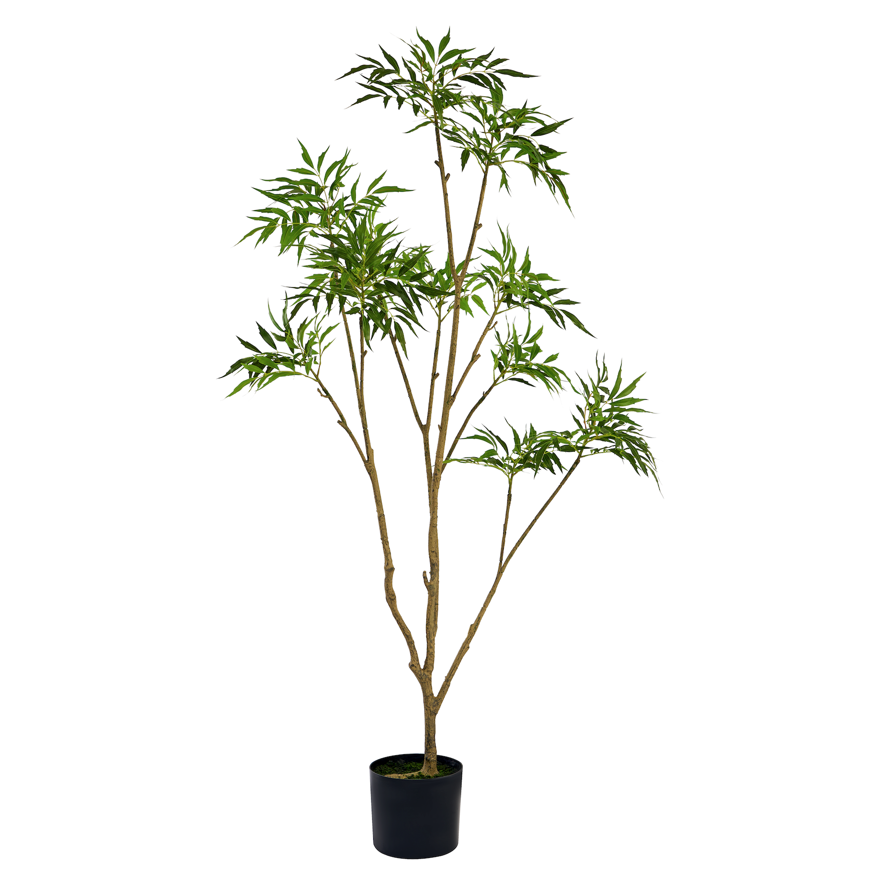 Árbol Decorativo Artificial Mahonia Fortunei Estilo Natural para Decoración Interior