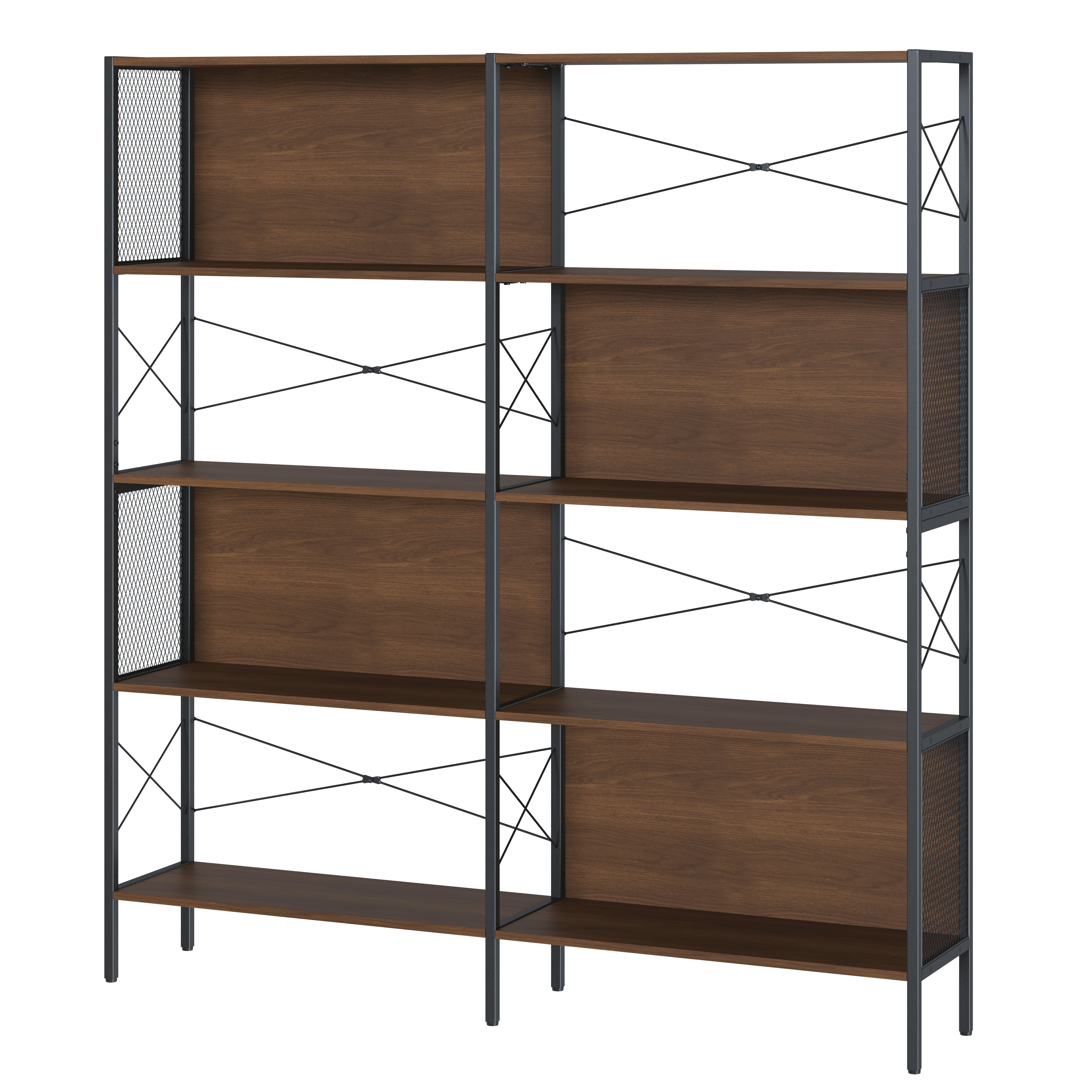 Estantería Librero ANCHA de Madera para Hogar y Oficina