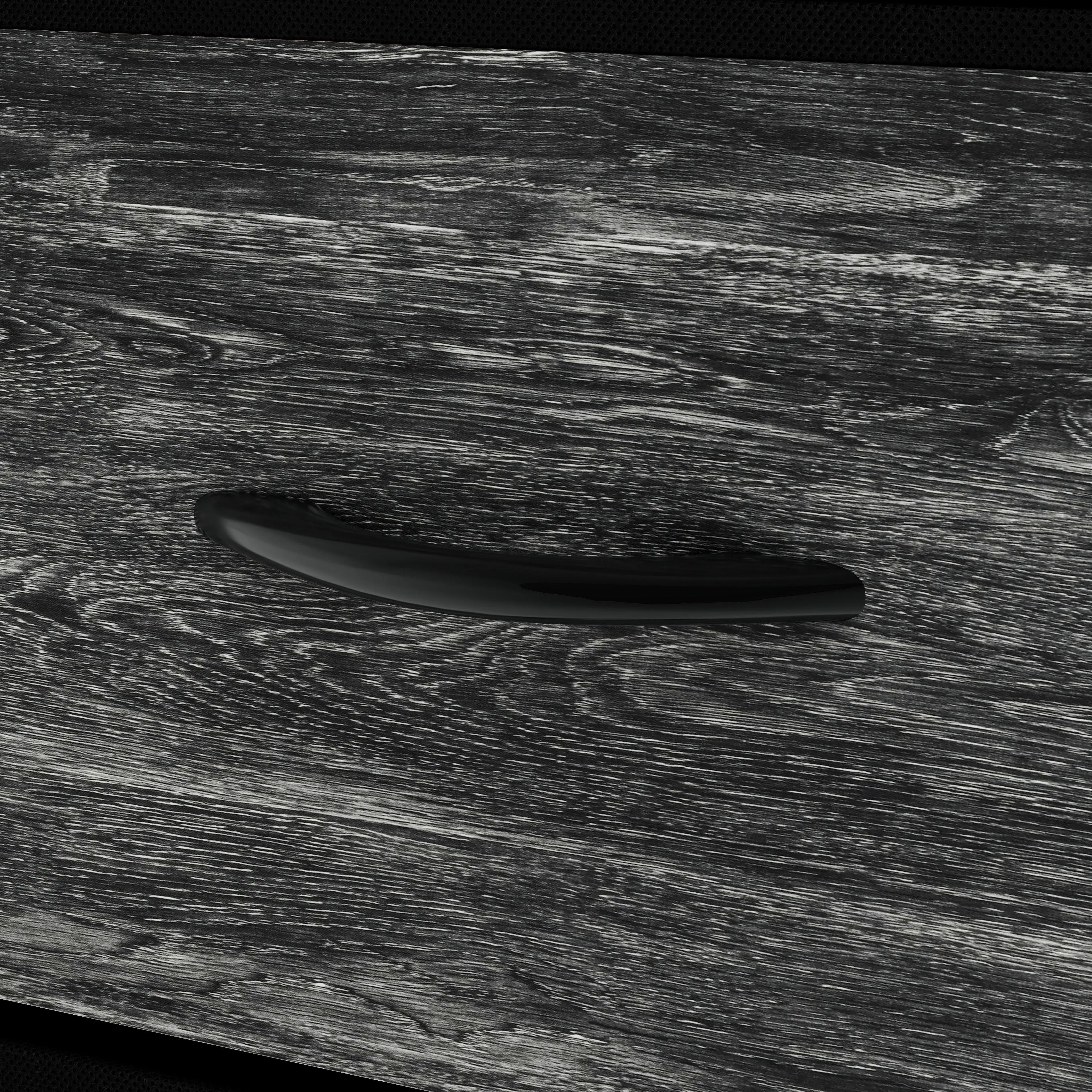 Cómoda compacta de 4 cajones almacenamiento para hogar y oficina, organizador cajonera de estructura metal y cajones de tela lino poliéster y tela no tejida MU:4LIFE