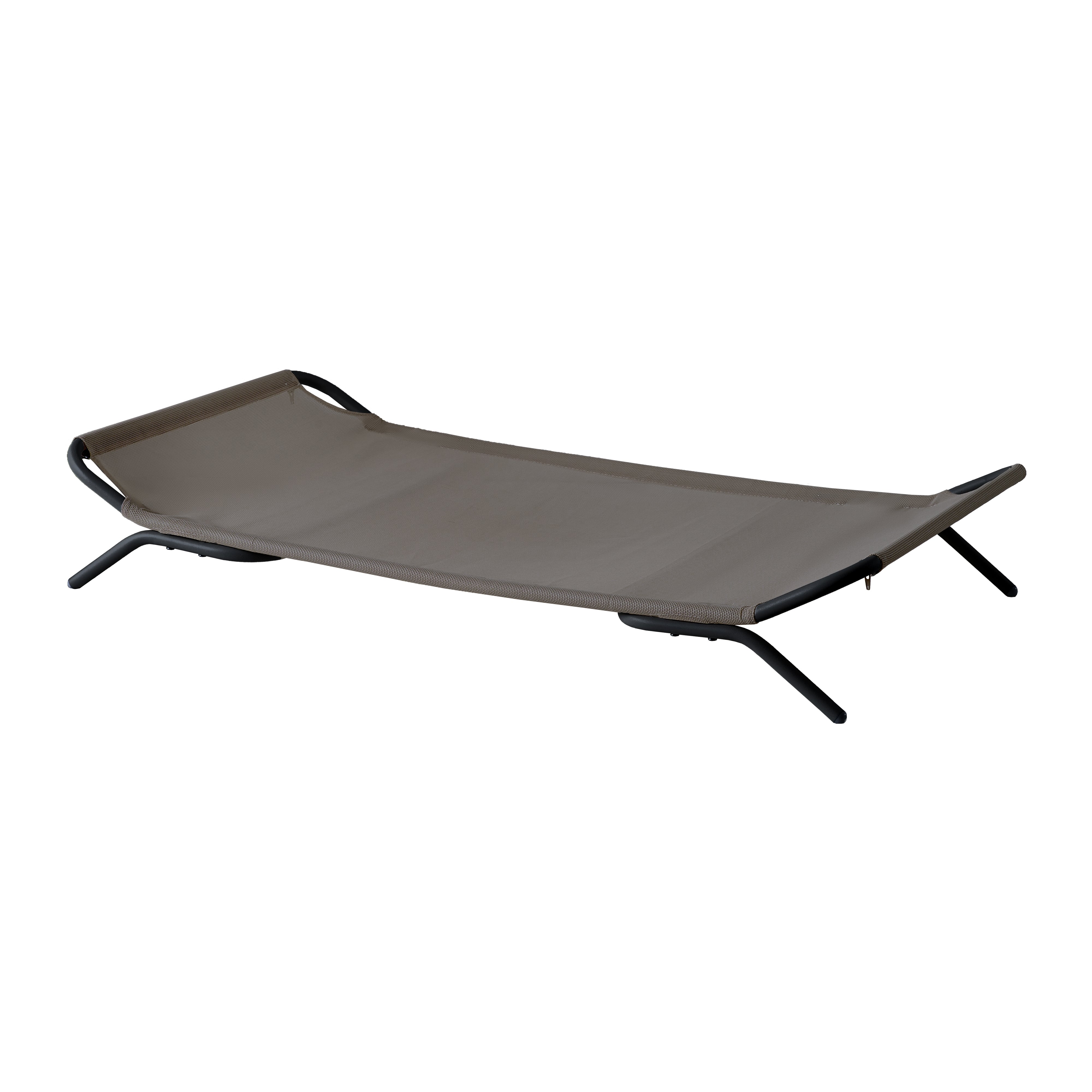 Cama Elevada para Perros y Gatos. Doble Uso para Climas Cálidos y Fríos, con Malla Transpirable y Cojín Desmontable Lavable