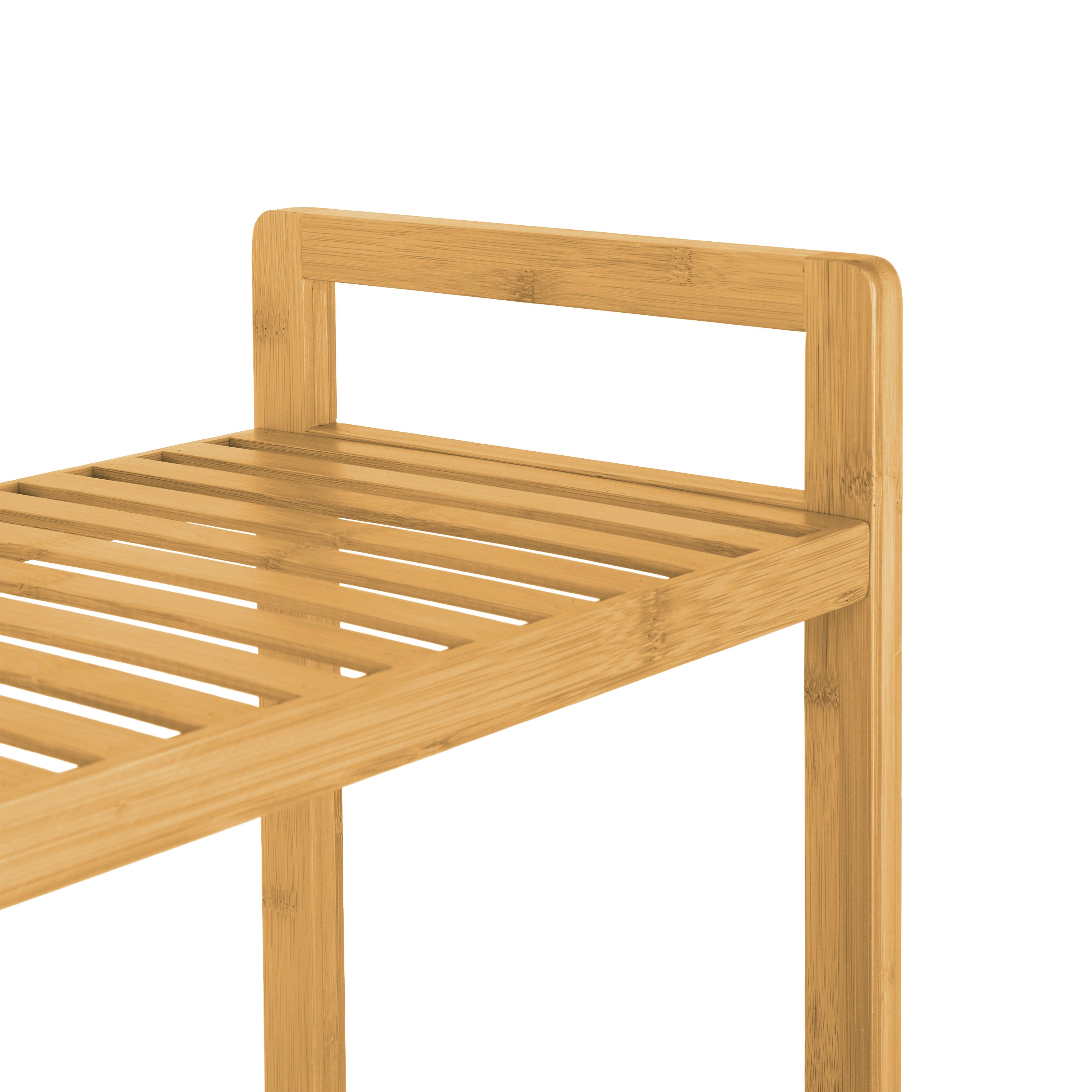 Estante de Bambú de 3 Niveles para sobre el Inodoro, Mueble Organizador de Baño con Estantes Ajustables