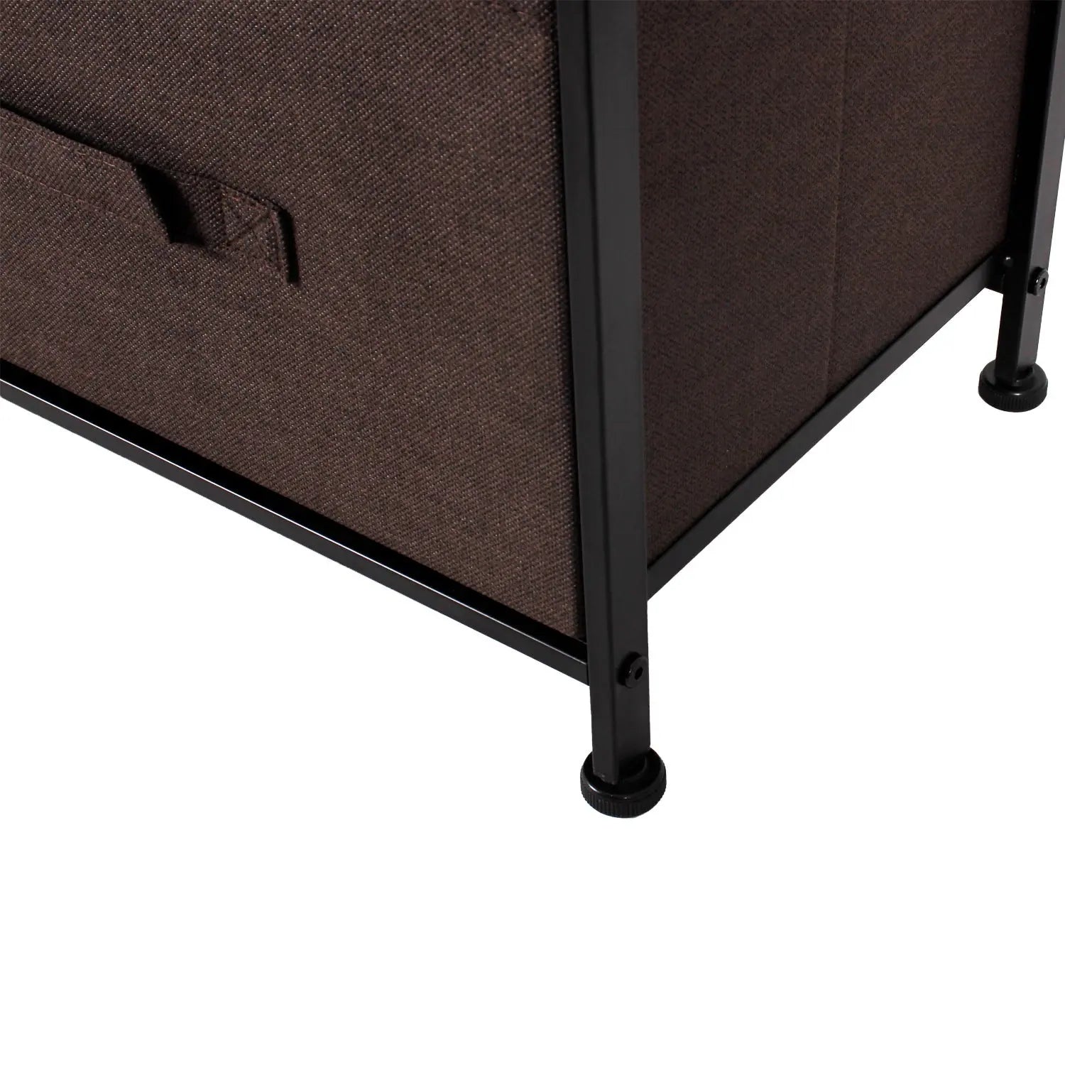 Cómoda closet de 8 cajones almacenamiento para hogar y oficina, organizador cajonera de estructura metal y cajones tela no tejida MU:4LIFE