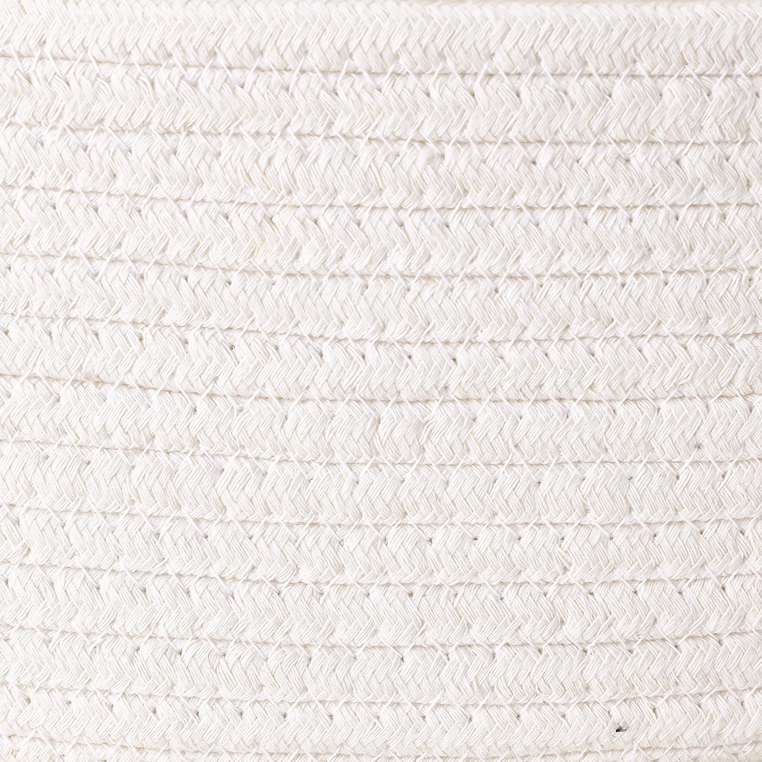 Set de 3 Cestos Tejidos Cuerdas Algodón de Almacenamiento MU:4LIFE