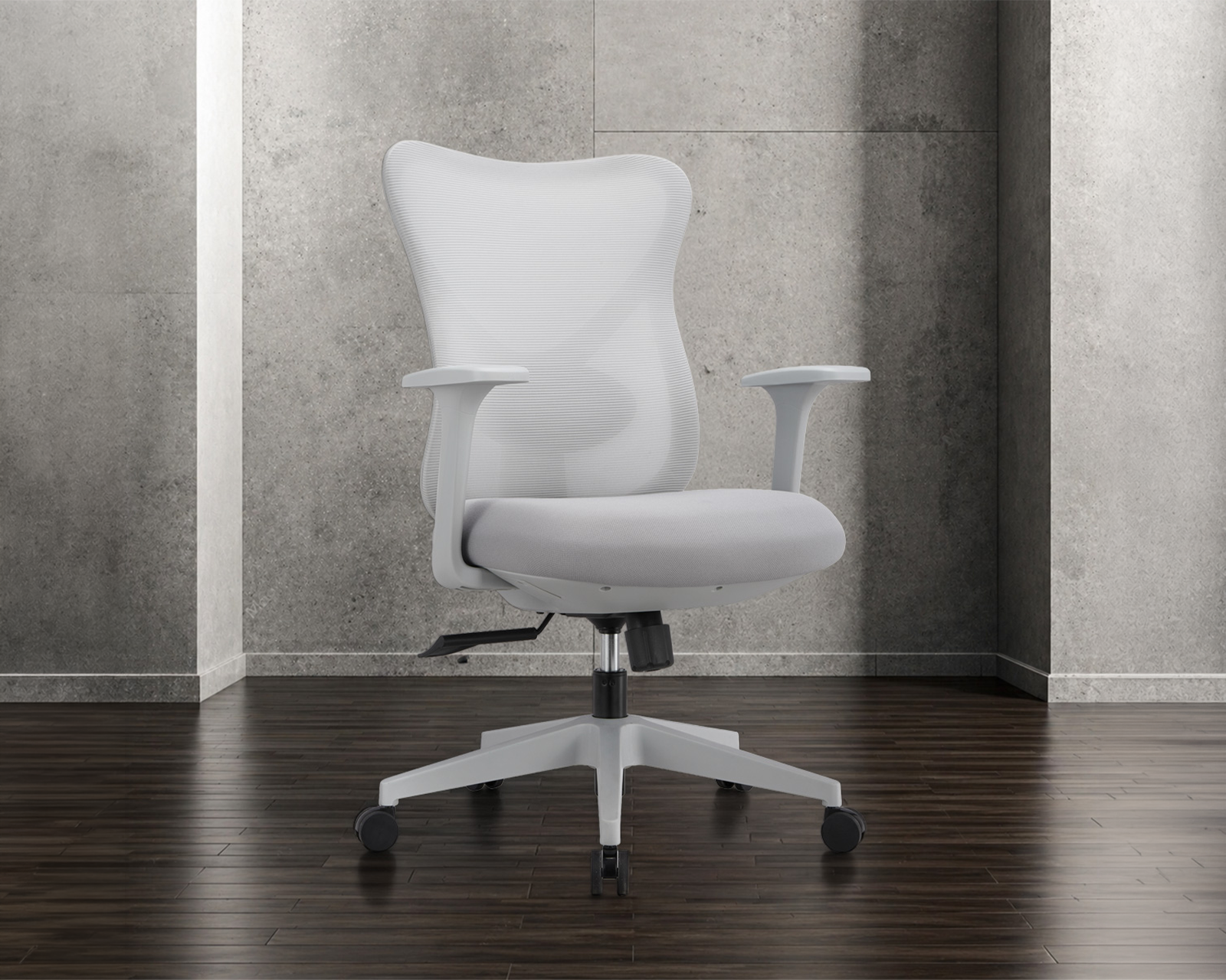 Silla de Oficina Ergonómica Premium con Respaldo de Malla, Soporte Lumbar y Altura Ajustable