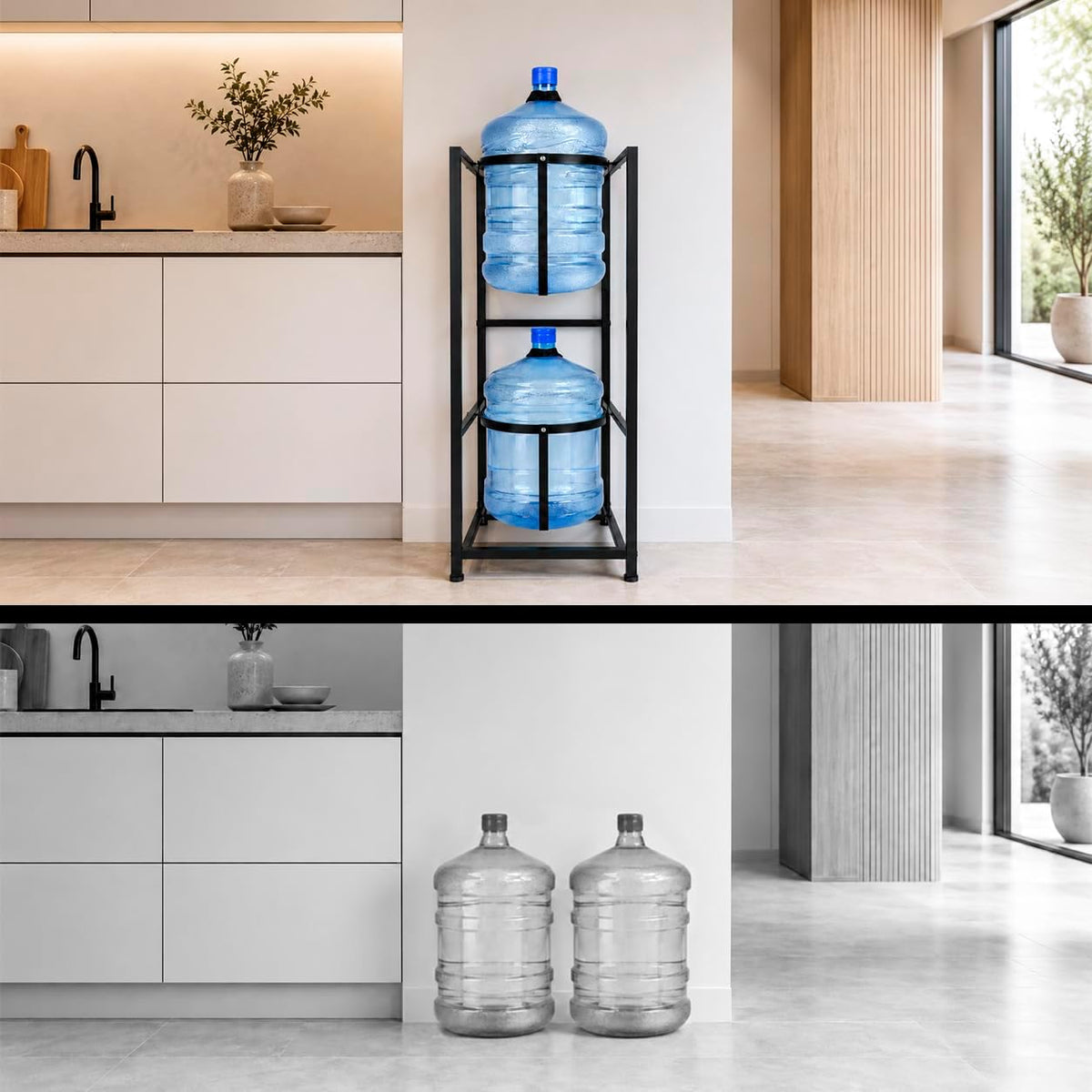 Dispensador con columpio