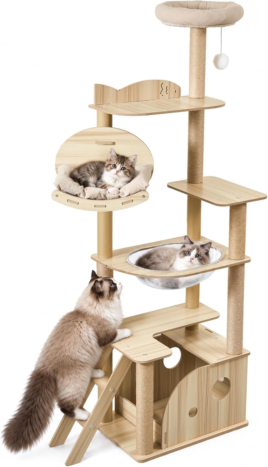 Árbol rascador para gatos