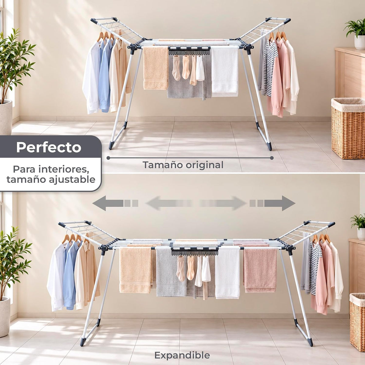 Tendedero plegable