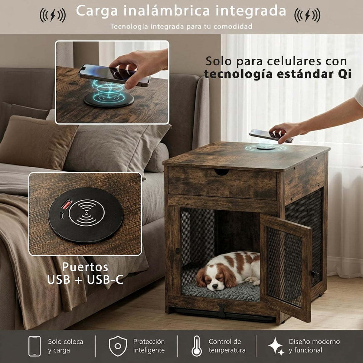 Casa para perro tipo buró