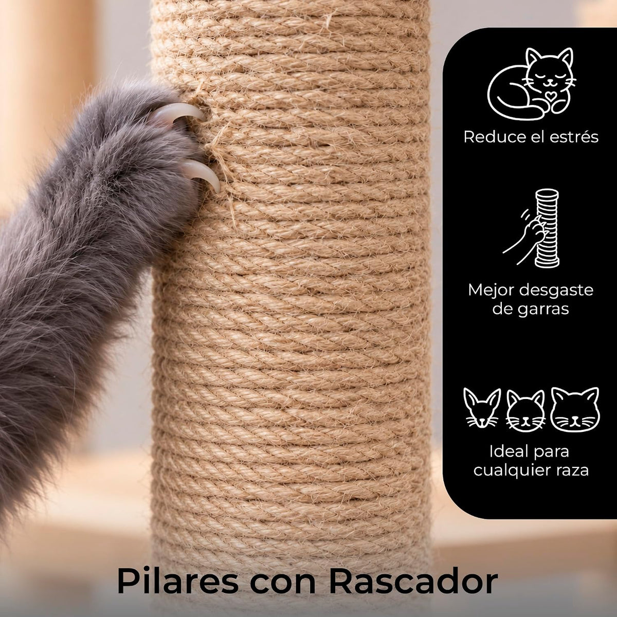 Árbol para gatos