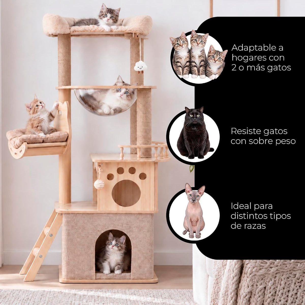 Árbol para gatos