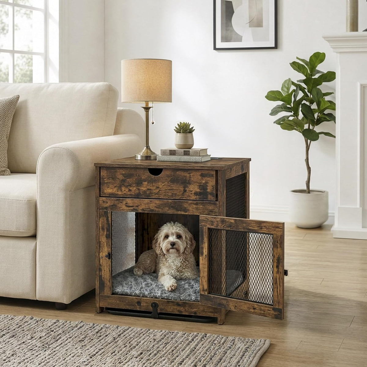 Casa para perro tipo buró