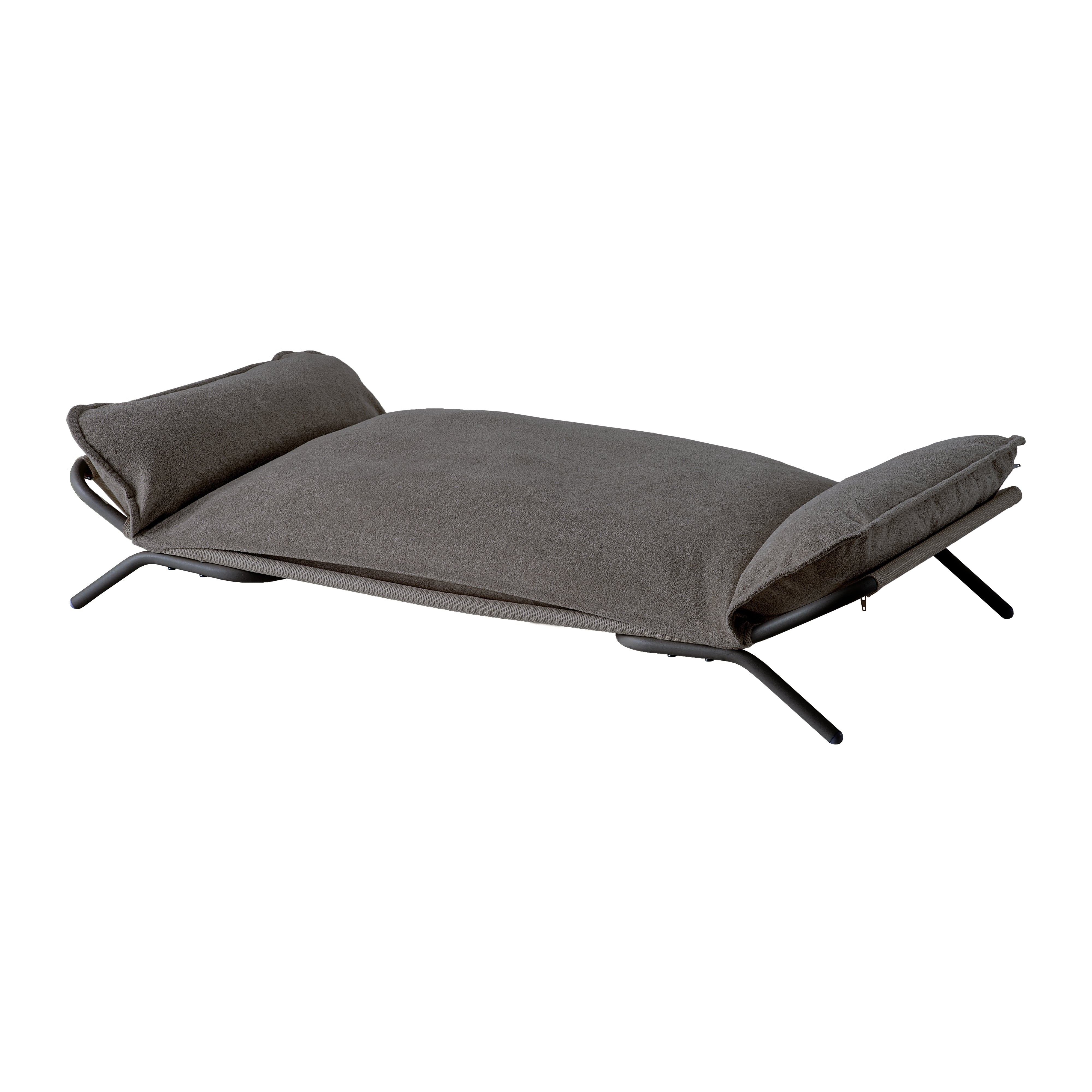 Cama Elevada para Perros y Gatos. Doble Uso para Climas Cálidos y Fríos, con Malla Transpirable y Cojín Desmontable Lavable
