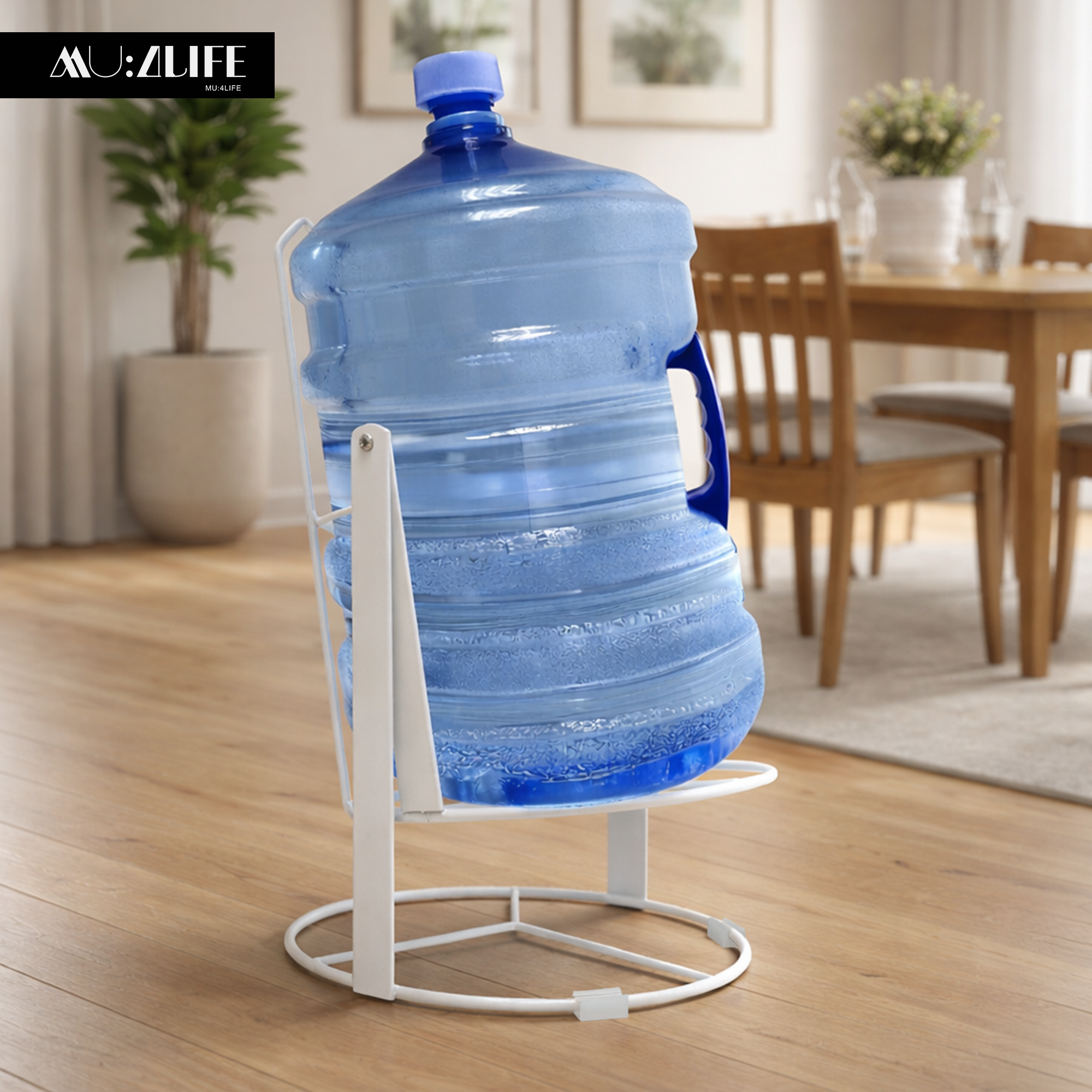 Soporte Inclinable para Garrafón 20L con Giro 360° Con Estructura Metálica Reforzada