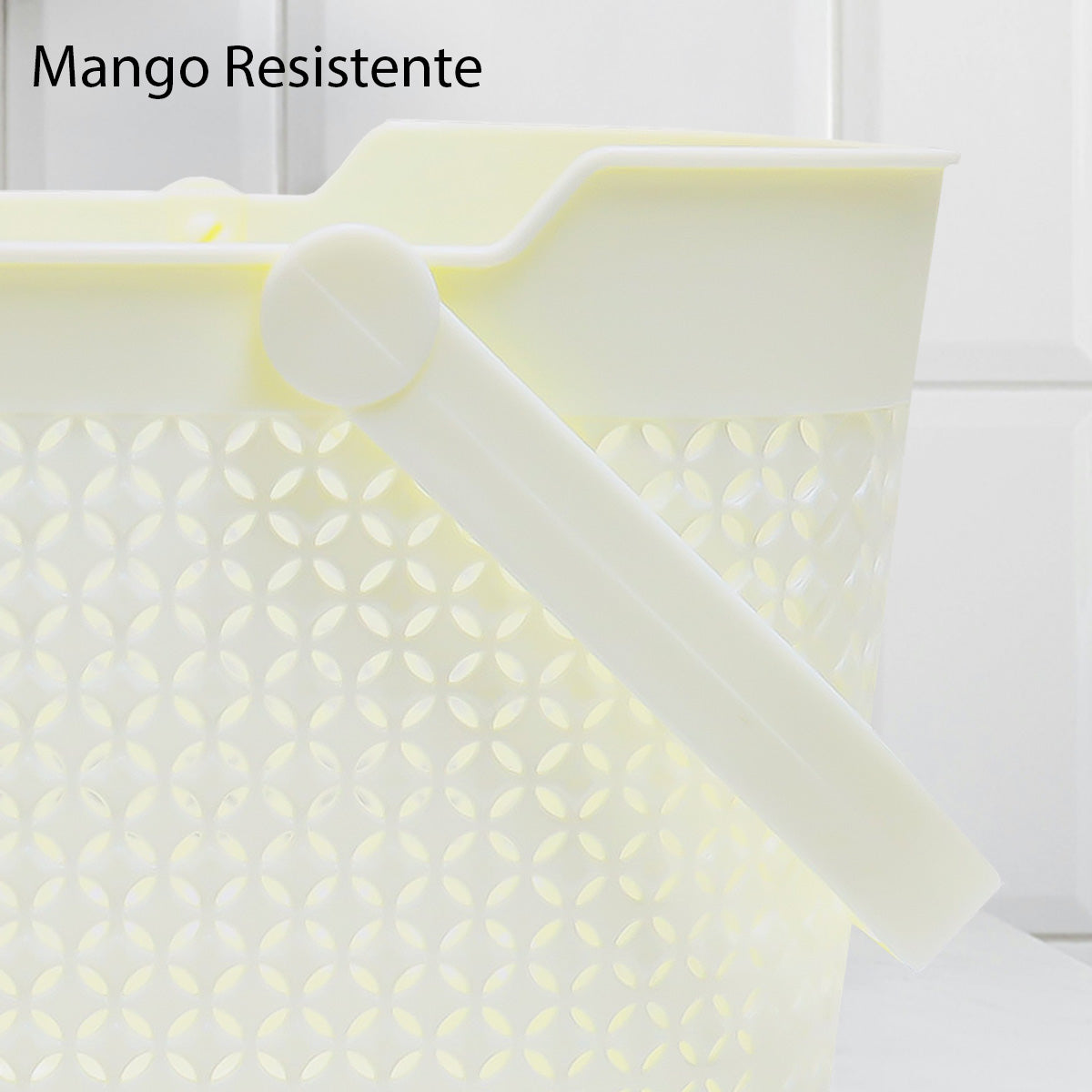 Set de 3 Canastas Plásticas con Mango – Organizadores Multiuso para Cocina, Baño u Oficina