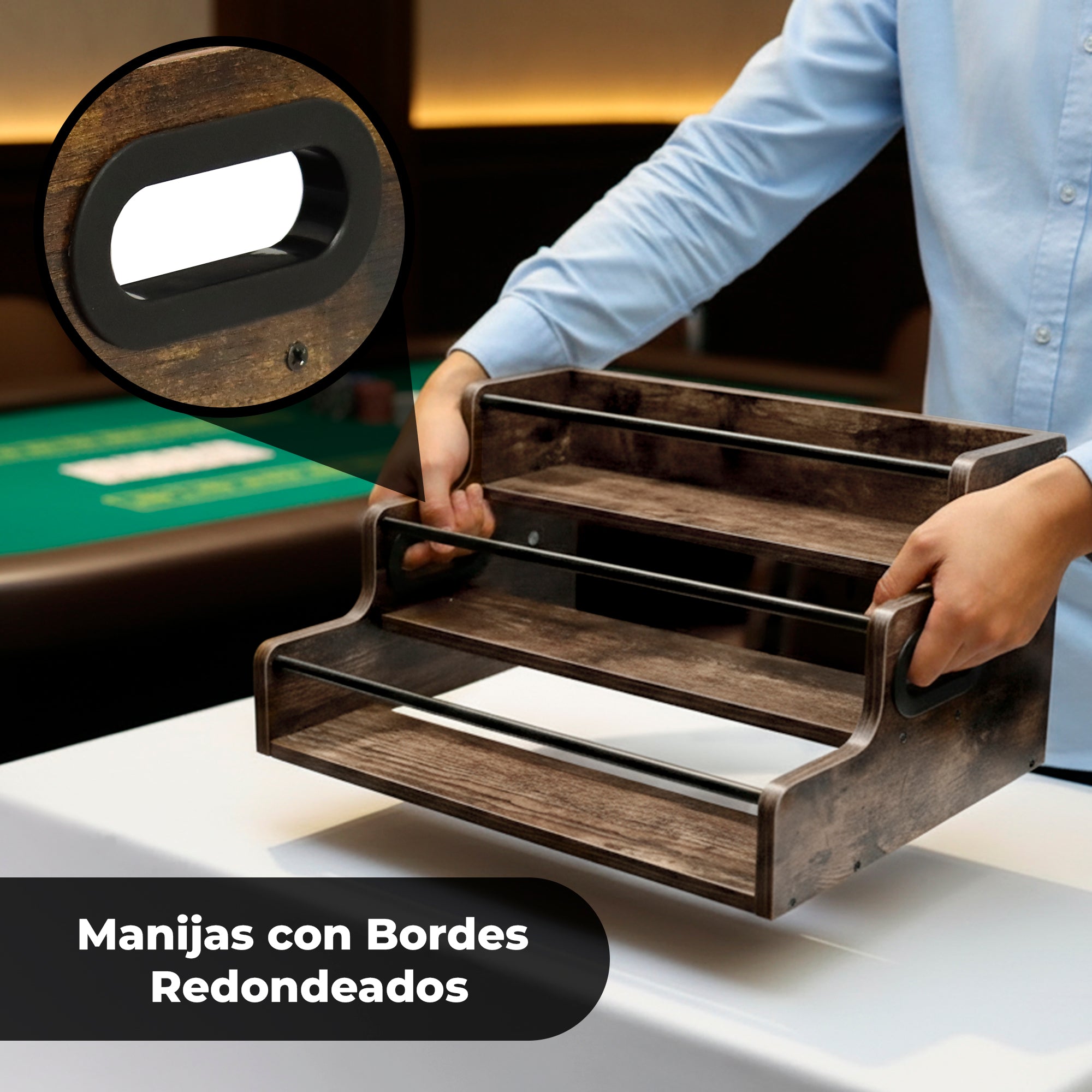 Estante Organizador de 3 Niveles para Botellas, Especias y Perfumes