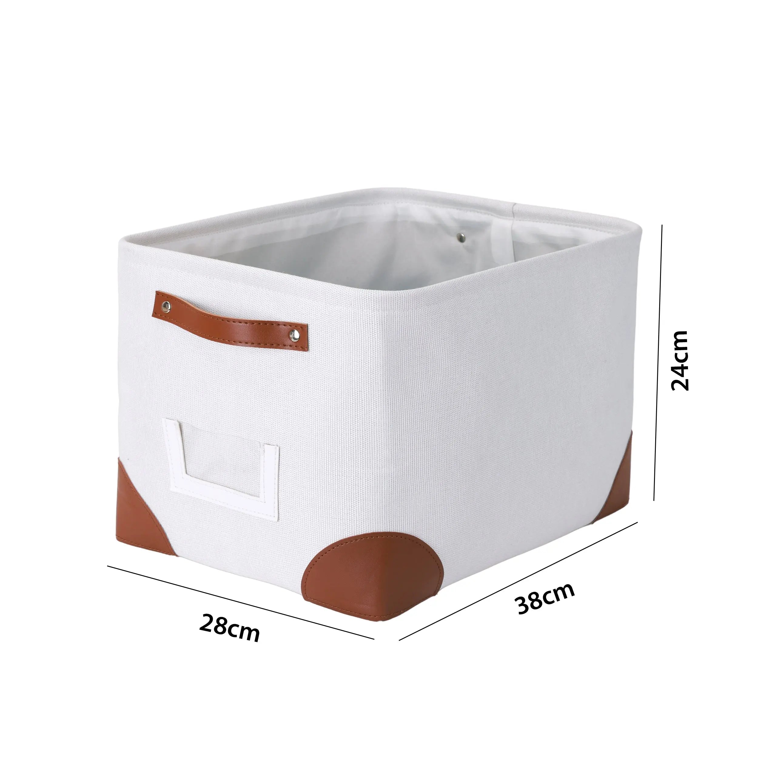 Set de 3 Cubos Con Corner Plegables de Almacenamiento 38 x 28 x 24 cm MU:4LIFE